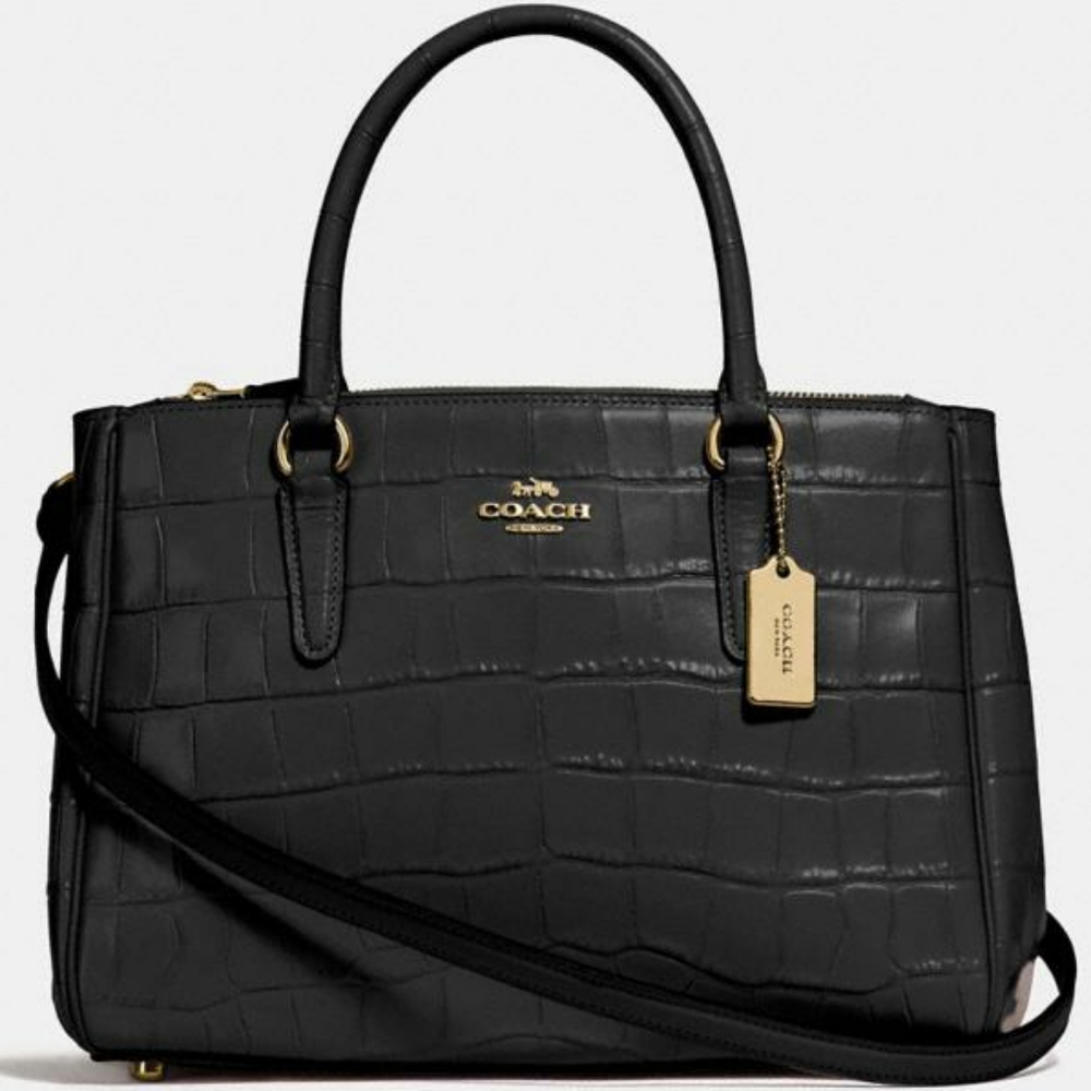 SOLD●COACH CARRYALL CROSSBODY SATCHEL - Picture 1 of 8